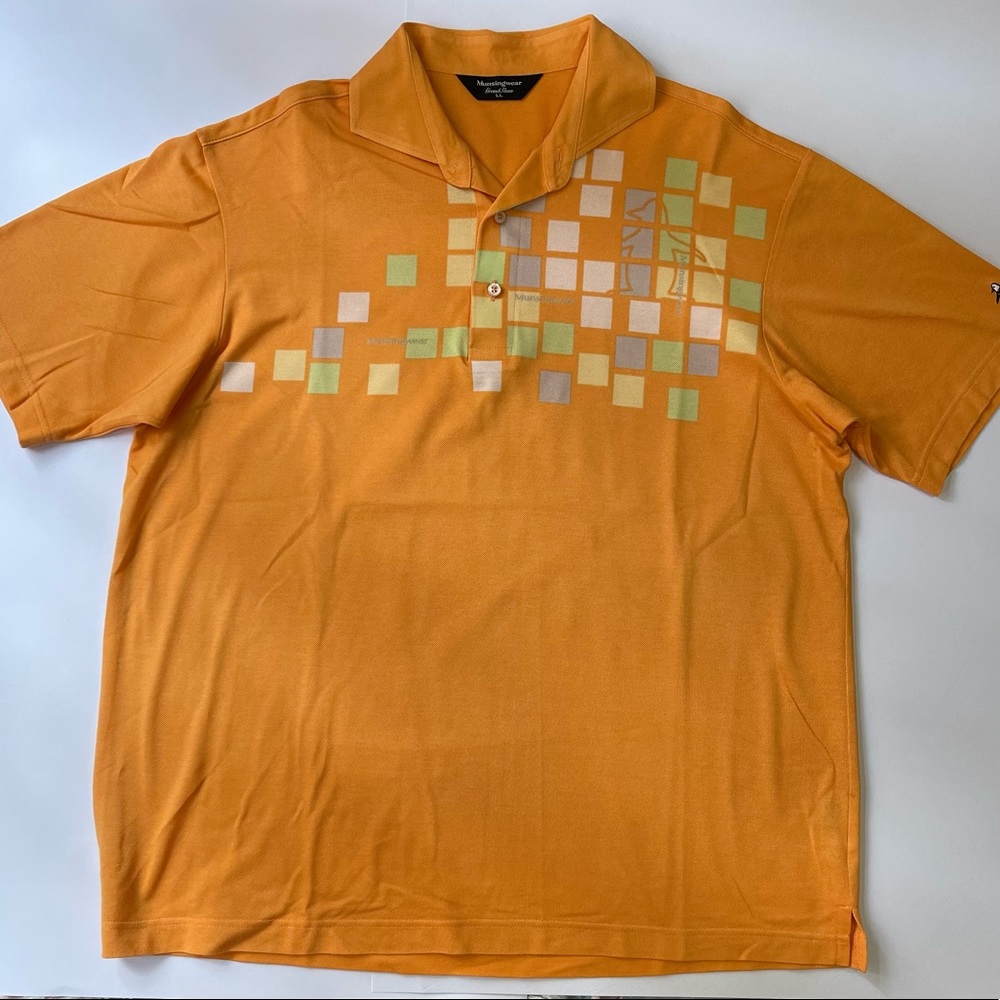 Munsingwear Polo shirt, LL, Orange